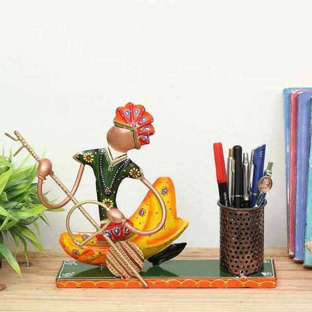 Musician Iron Pen Holder