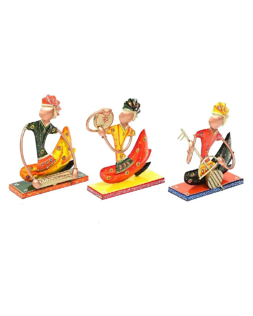 Small Iron Musician | Set Of 3