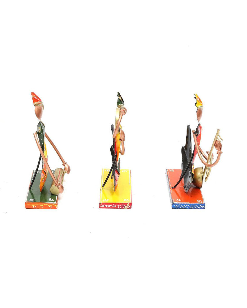 Small Iron Musician | Set Of 3