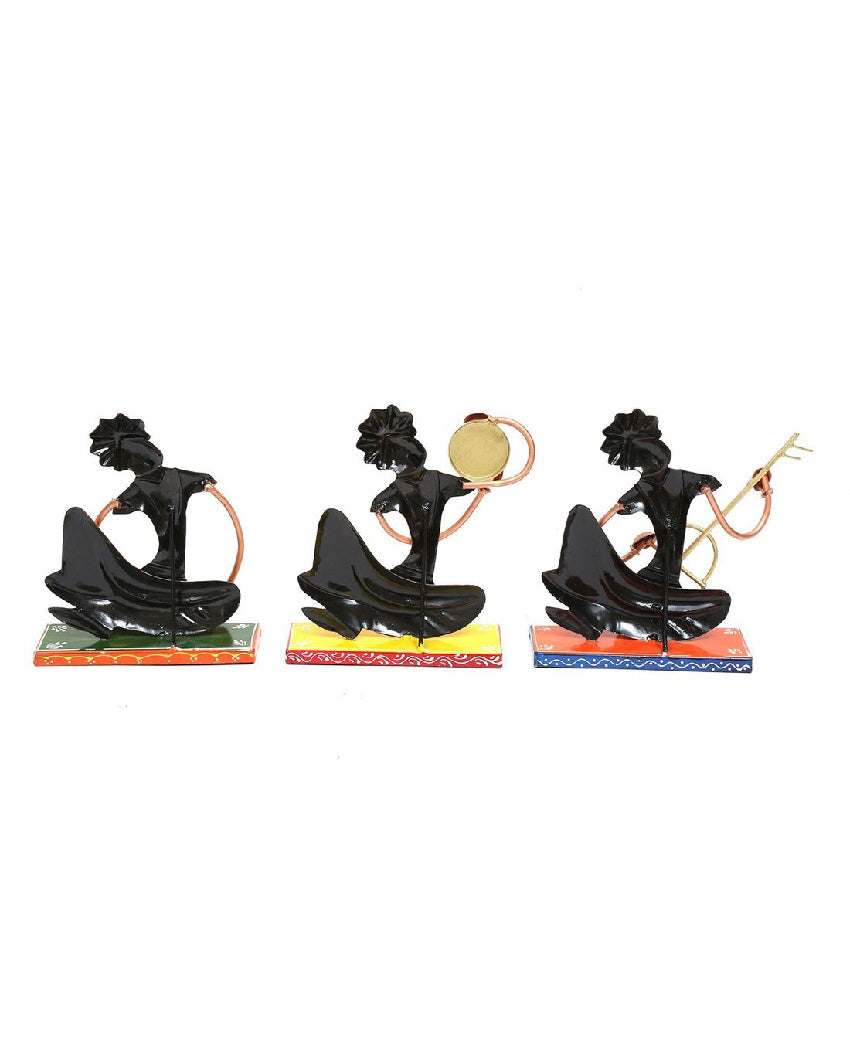 Small Iron Musician | Set Of 3