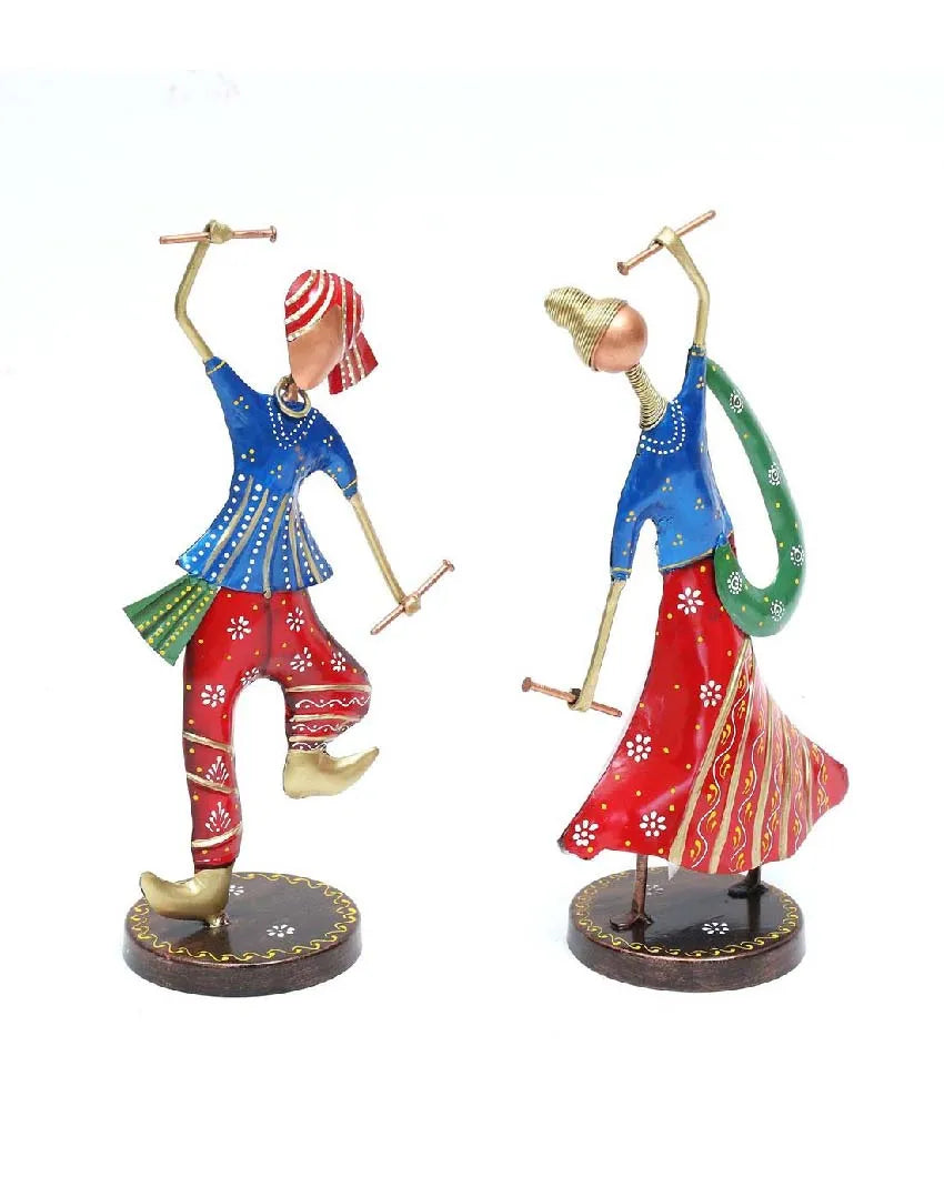 Garba Iron Human Figurine | Set Of 2