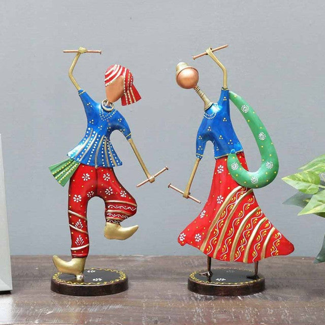 Garba Iron Human Figurine | Set of 2