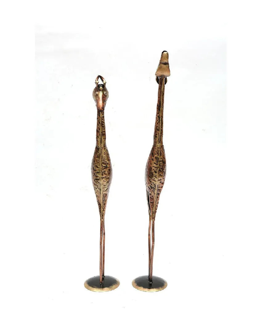 Giaffe Iron Animal | Set Of 2