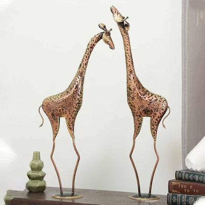 Giraffe Iron Animal | Set of 2