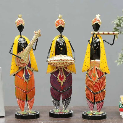 Krishna Musician Figurine | Set of 3