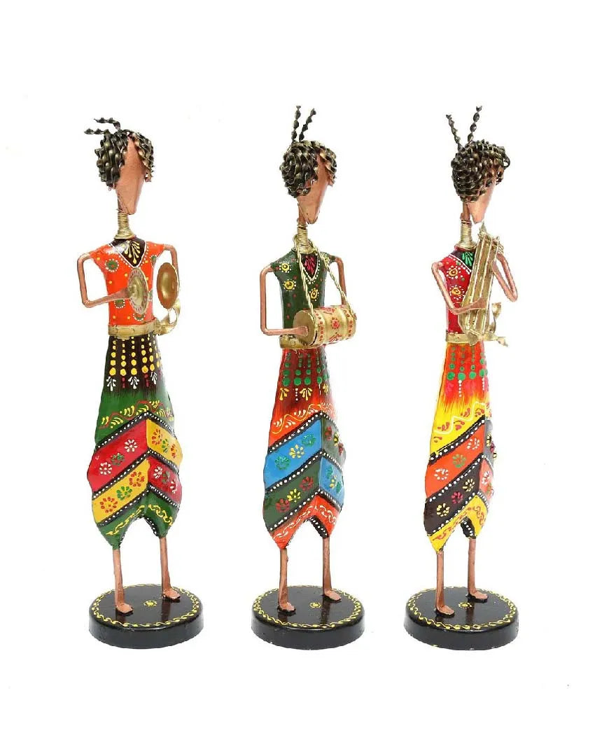 Men Human Iron Figurine | Set Of 3