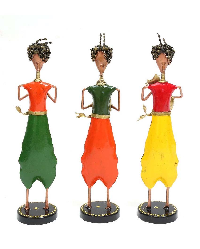 Men Human Iron Figurine | Set Of 3