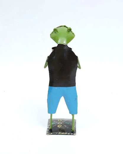 Frog Iron Pen Holder