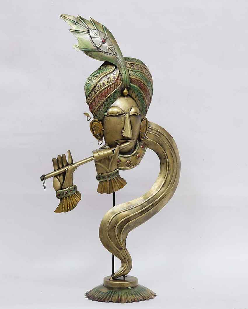 Krishna Iron Human Figurine