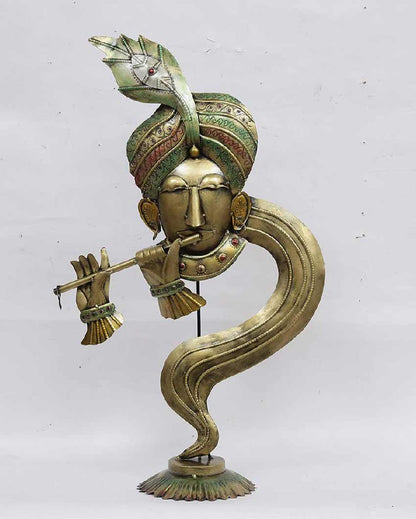 Krishna Iron Human Figurine