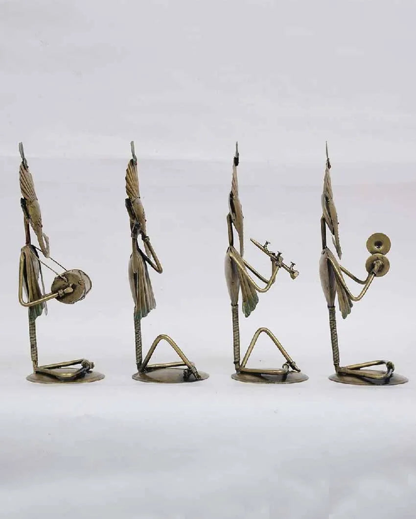 Ganesh Iron Musician | Set Of 3