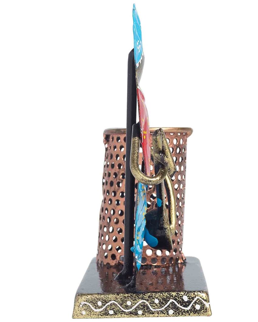 Rajasthani Vintage Musician Pen Stand