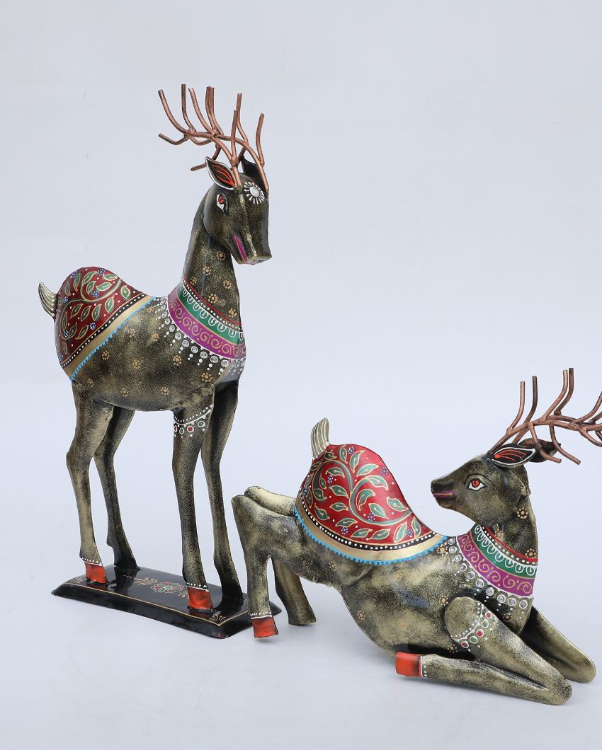 Adorn Deer Statue Table Decorative