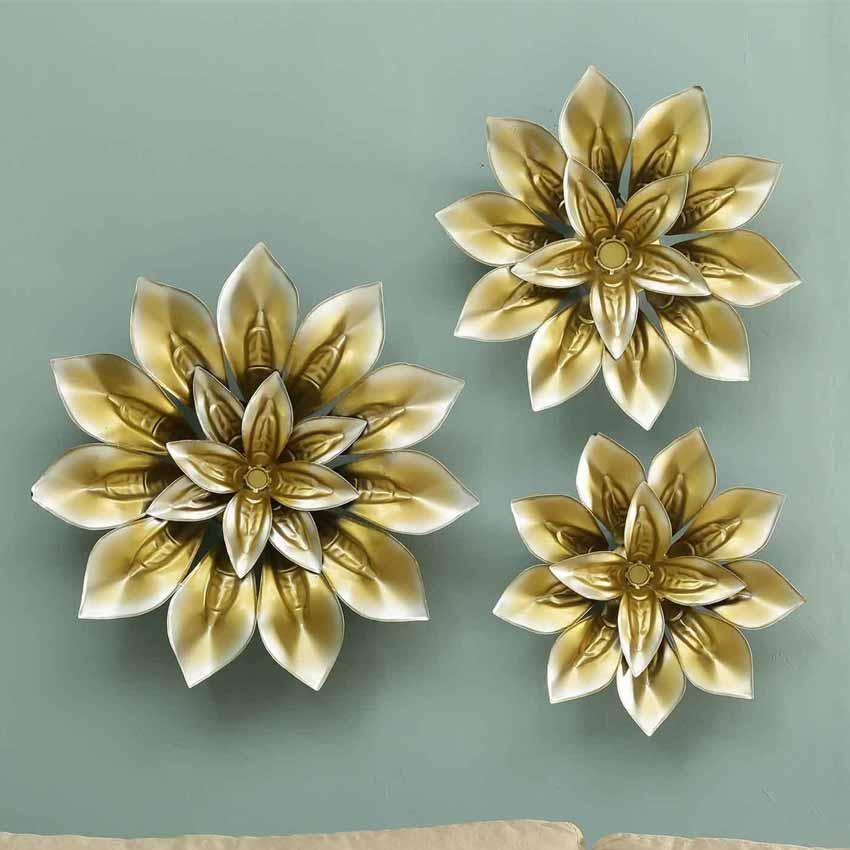 Flower Metal Wall Décor