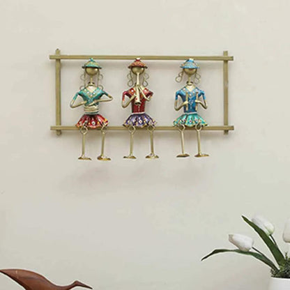 Musician Frame Iron Wall Décor