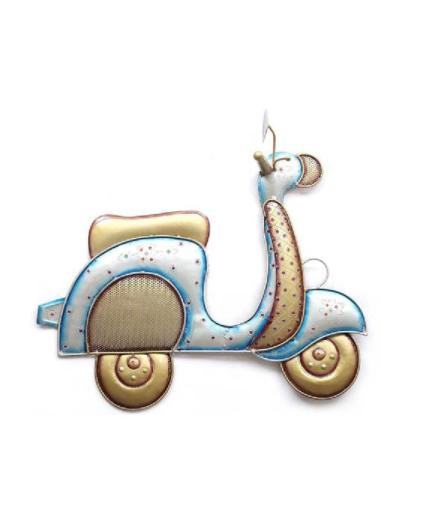 Mini Scooter Iron Wall Decor