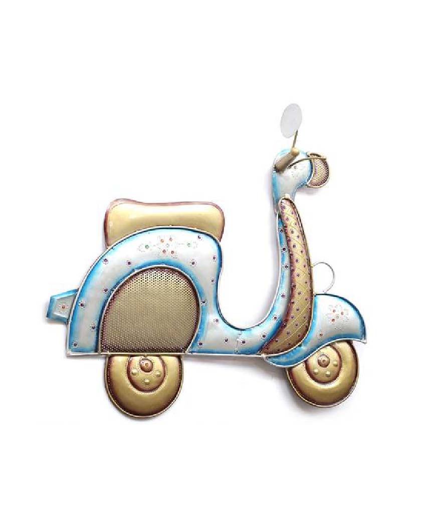 Mini Scooter Iron Wall Decor