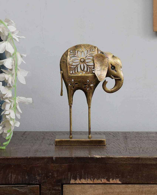 Elephant Iron Figurine
