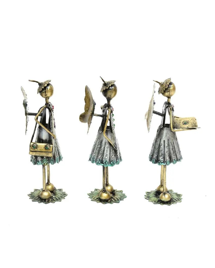 School Girl Figurine | Set Of 3