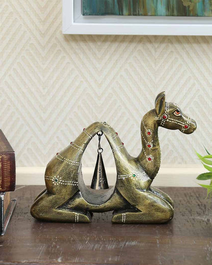 Camel Wood Animal Figurine