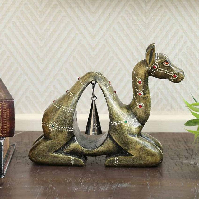 Camel Wood Animal Figurine