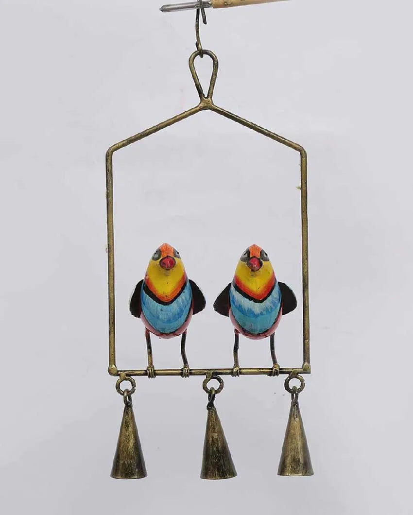 Two Bird Iron Hanging Decor