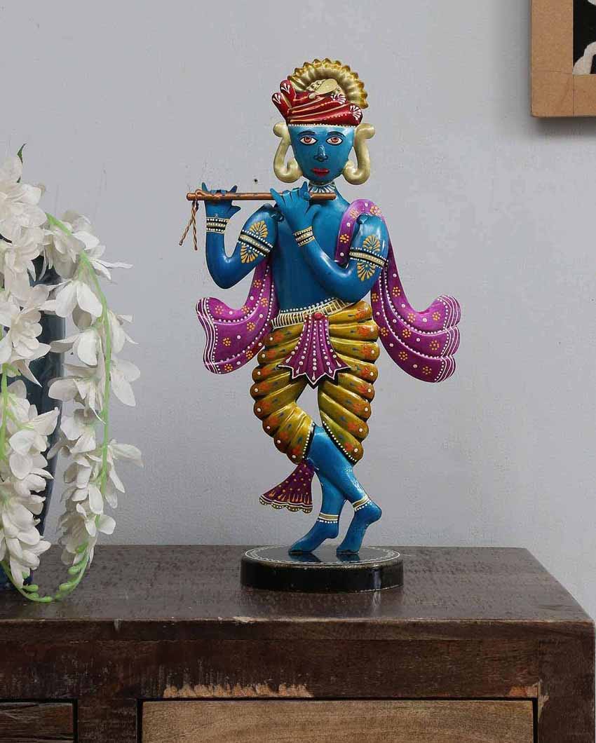 Krishna Iron Human Figurine