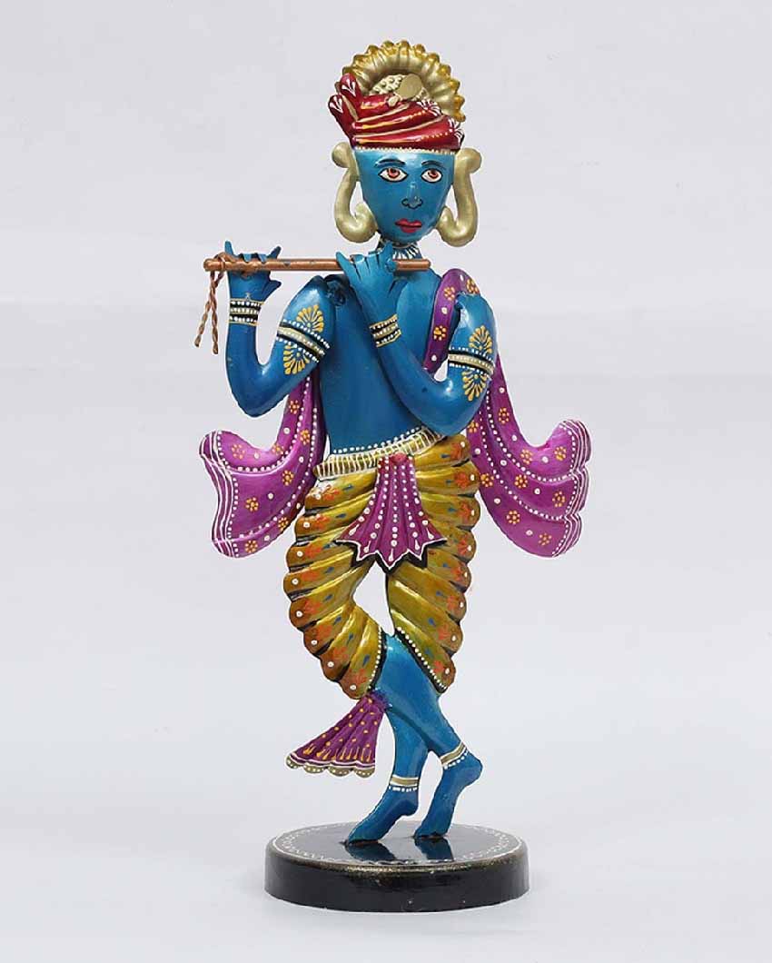 Krishna Iron Human Figurine