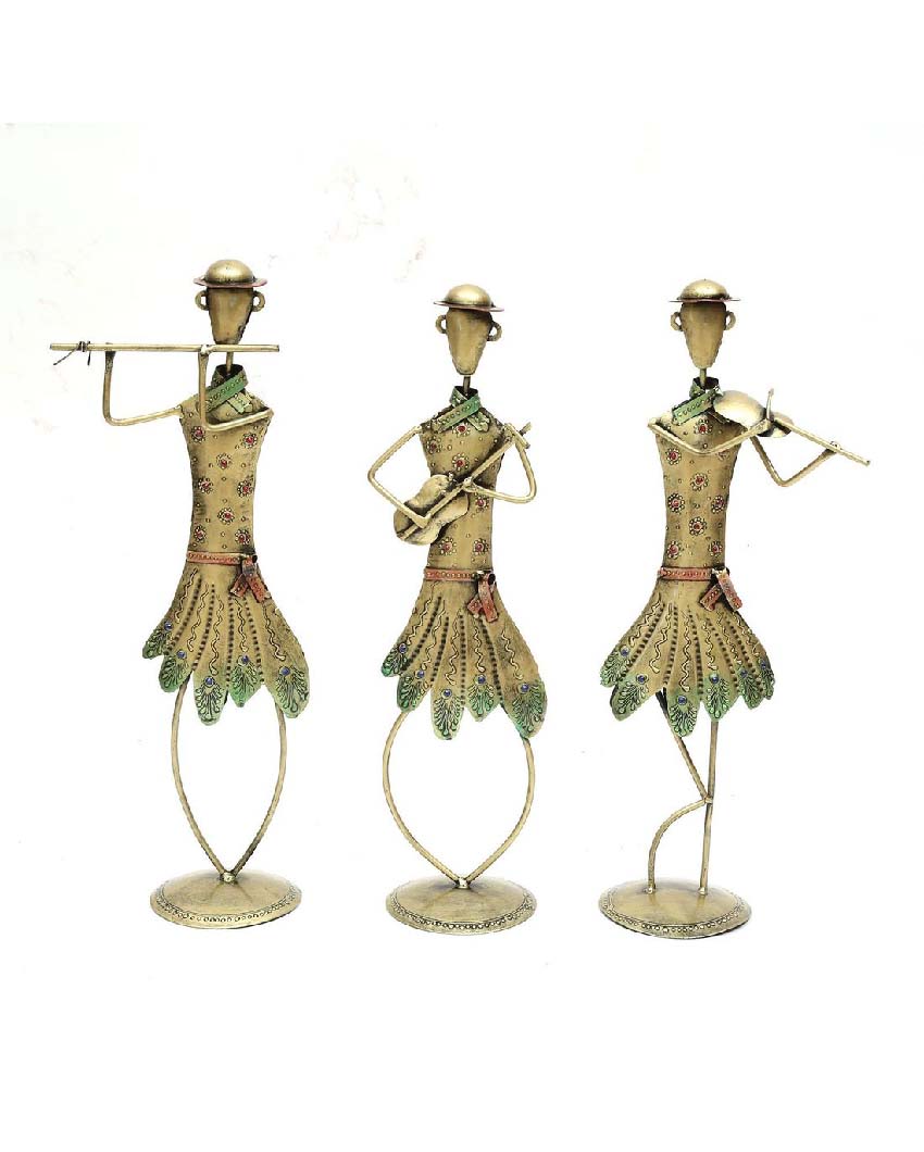 Lady Iron Human Figurine | Set Of 3