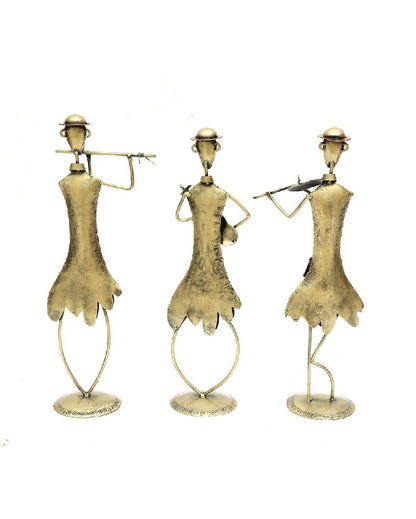 Lady Iron Human Figurine | Set Of 3