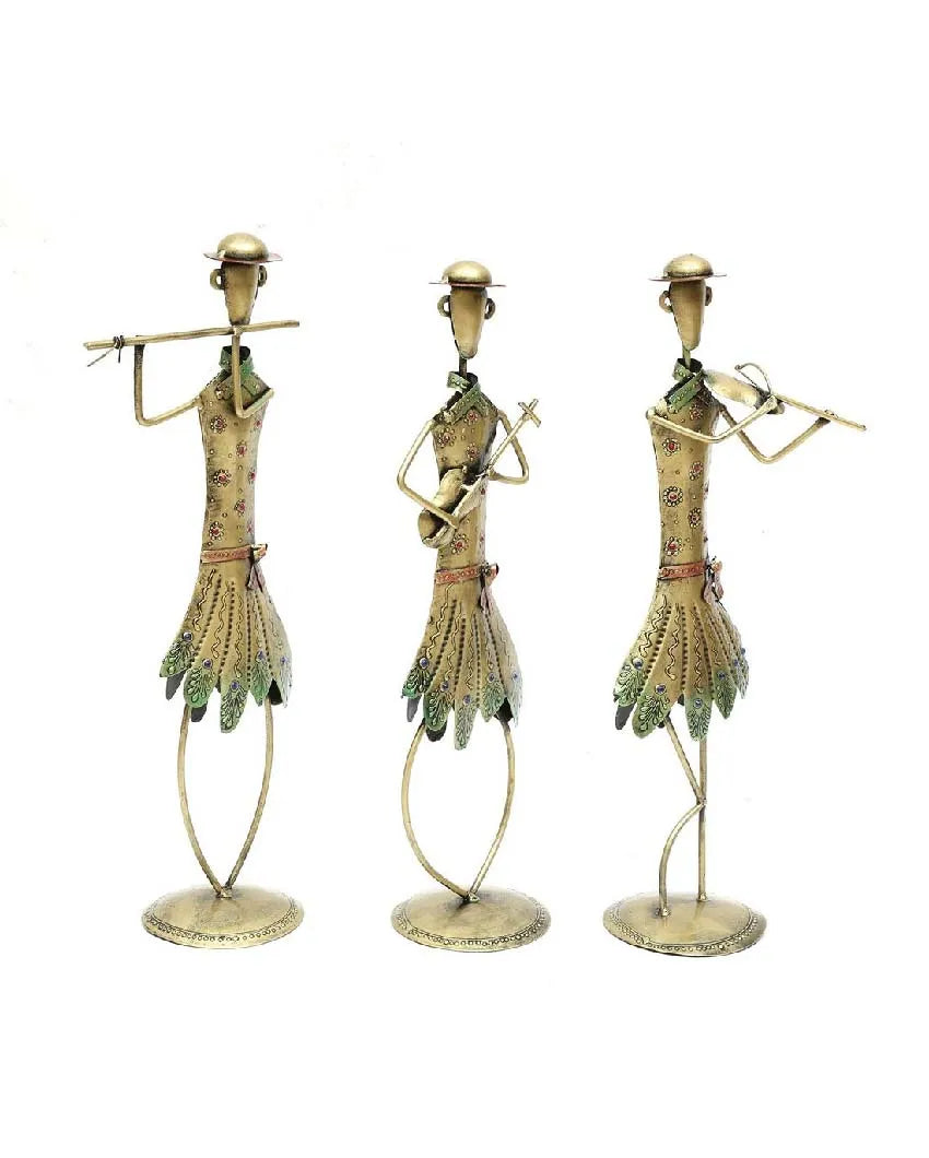 Lady Iron Human Figurine | Set Of 3