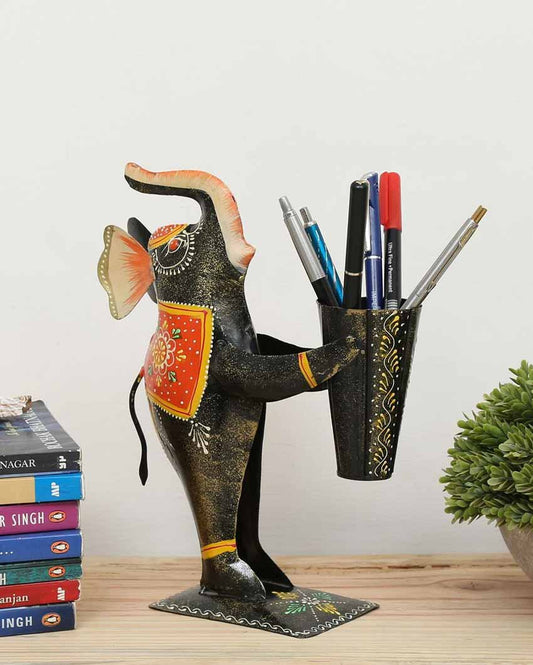 Elephant Iron Pen Holder