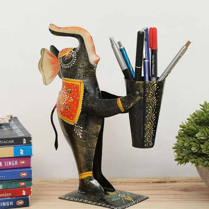 Elephant Iron Pen Holder