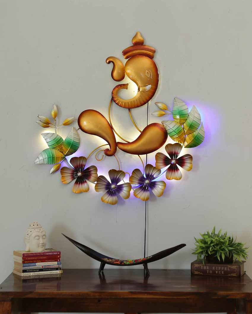 Ganesha Iron Wall Decor