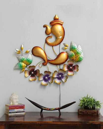 Ganesha Iron Wall Decor