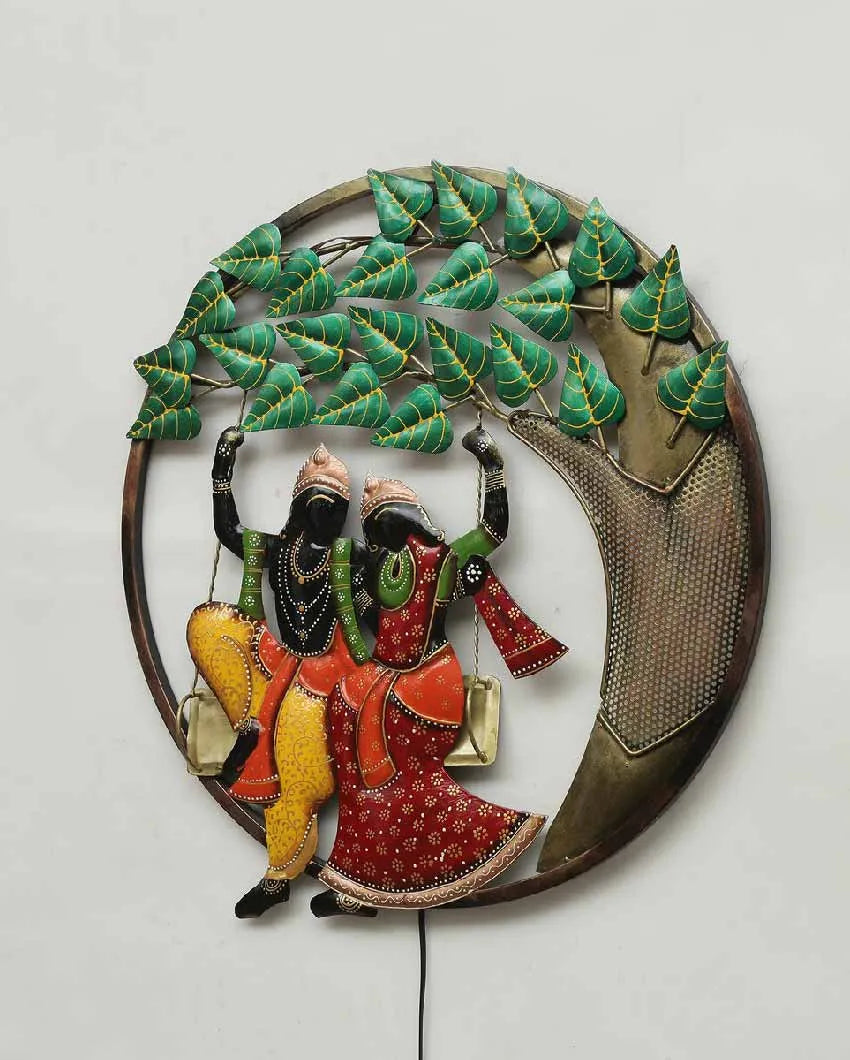 Radha Krishna Iron Frame