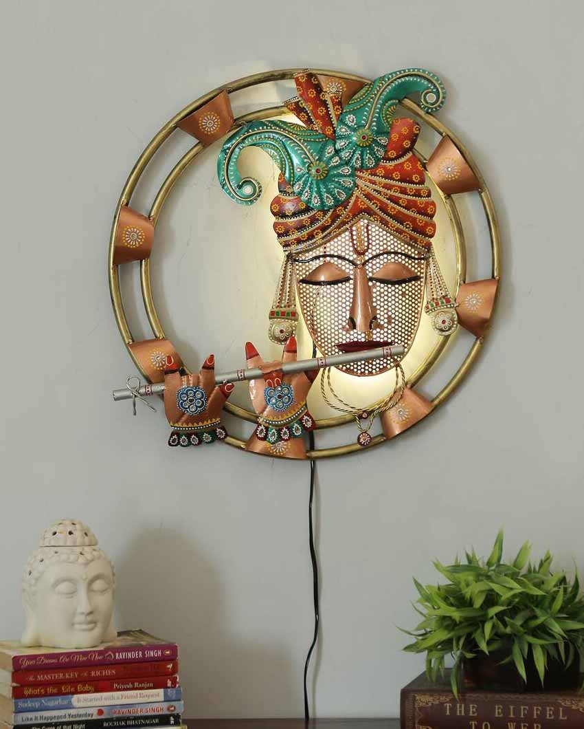 Krishna Iron Wall Decor