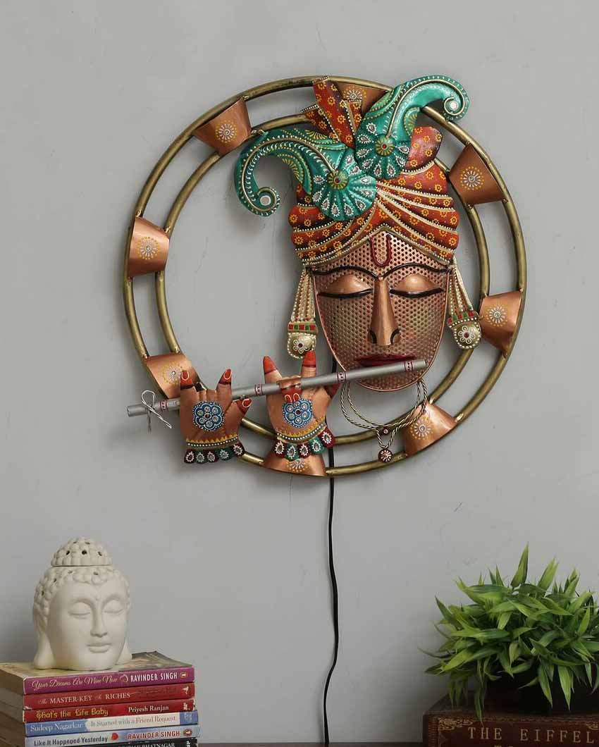 Krishna Iron Wall Decor