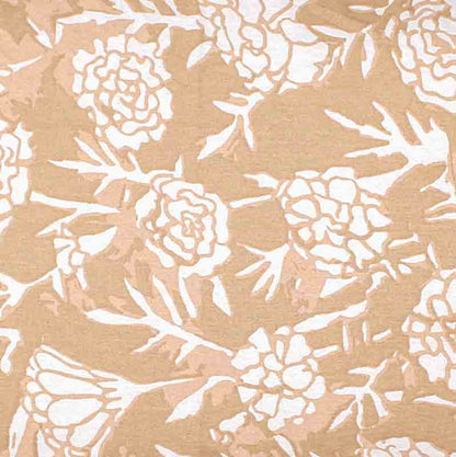 Beige Genda Phool Single Duvet Cover Default Title