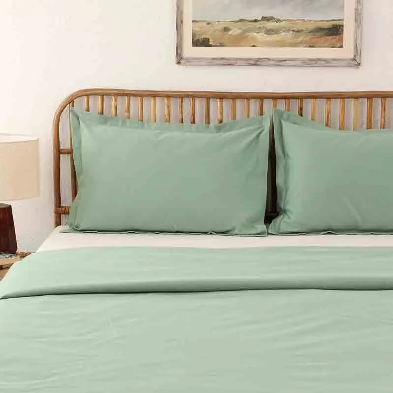 Green Sage Double Duvet Cover Default Title