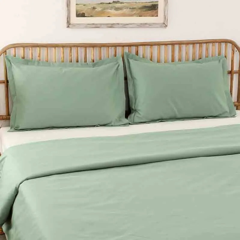 Green Sage Double Duvet Cover Default Title