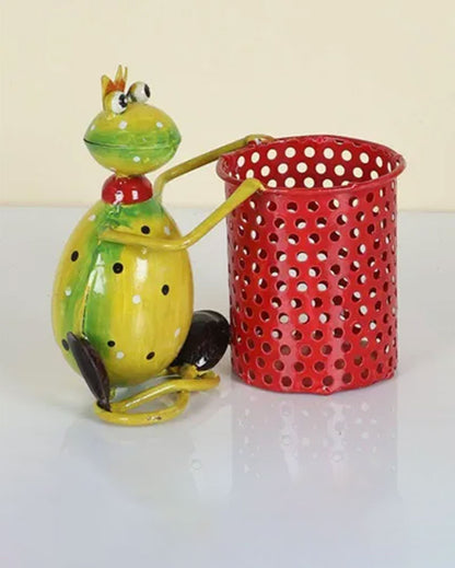 Elegant Frog Design Pen Stand | 6 x 3 x 5 inches