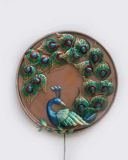 Peacock Iron Wall Décor