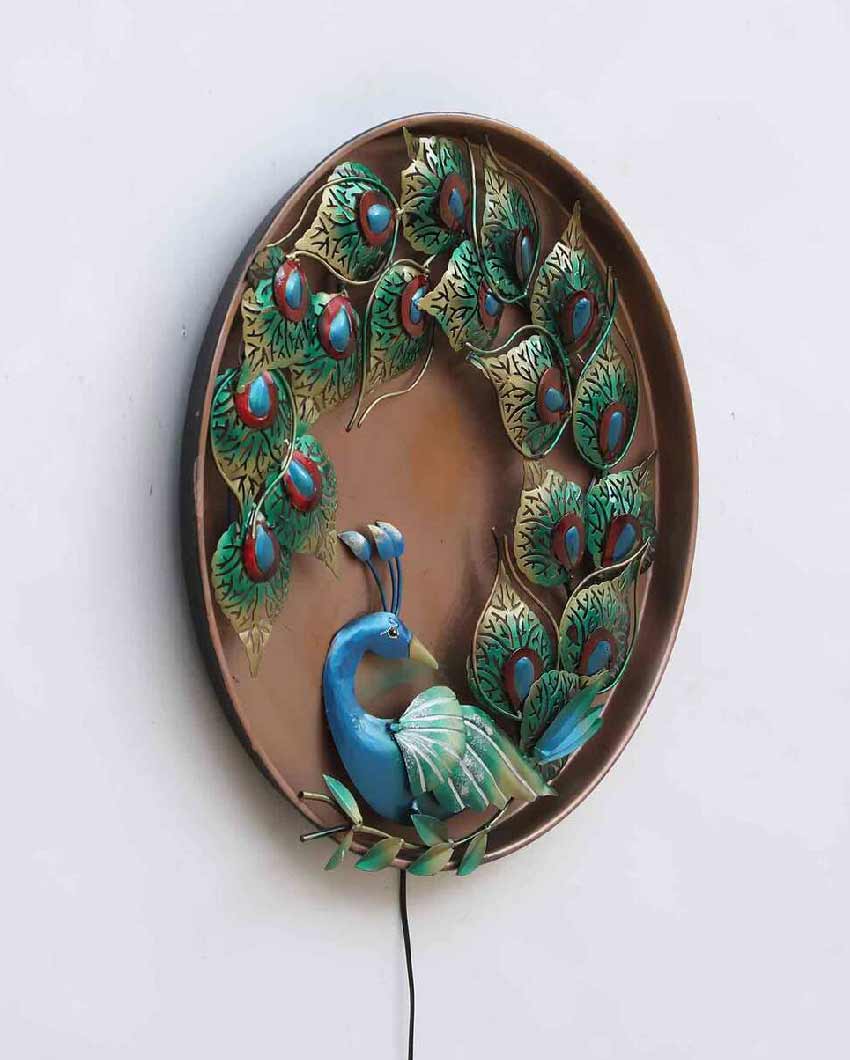 Peacock Iron Wall Décor