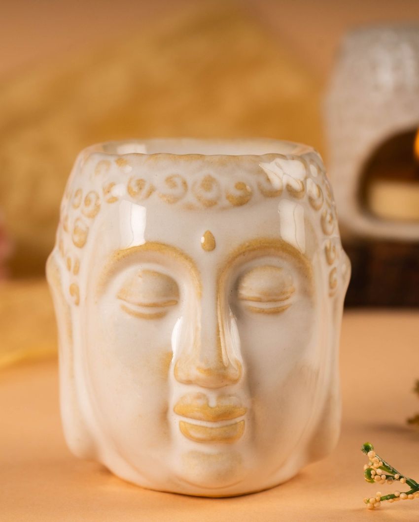 Peaceful Scents The Buddha Diffuser |white| 7 x 7 cm/ 3 x 3 inches