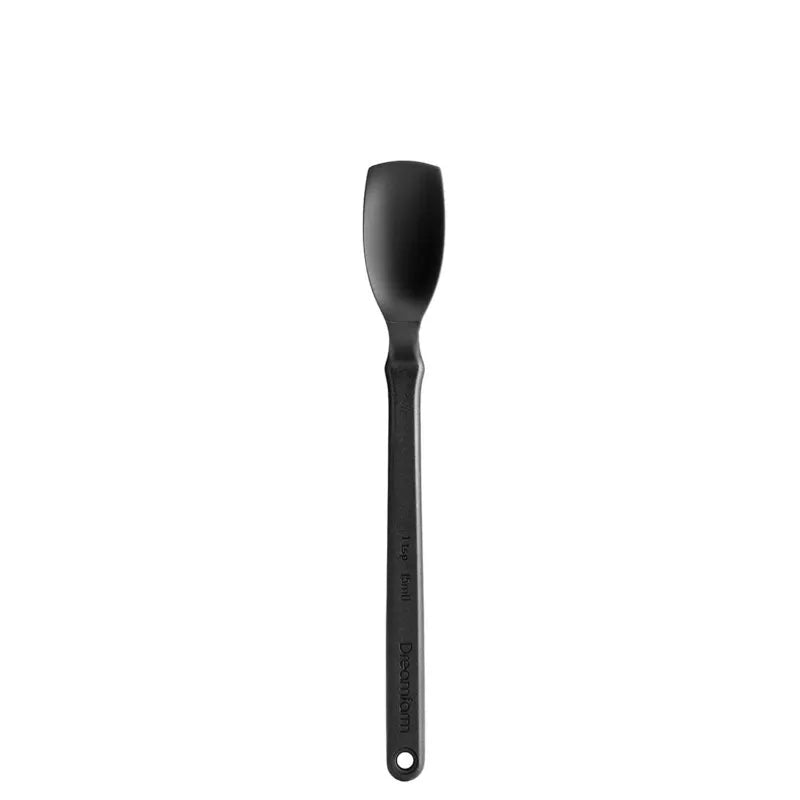 Emma Mini Supoon For Kitchen Non-Stick Silicon | Multiple Colors Black