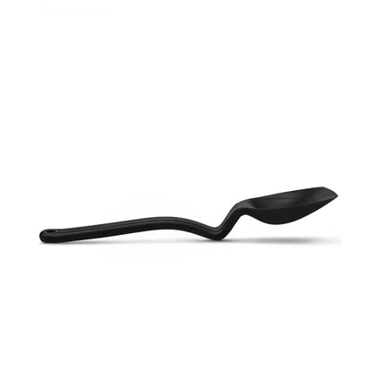 Emma Mini Supoon For Kitchen Non-Stick Silicon | Multiple Colors Black