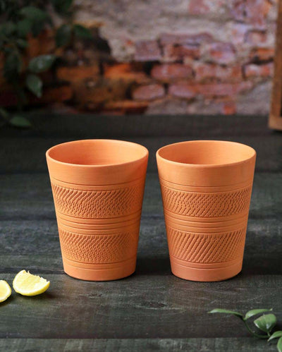 Terracotta Kohinoor Jumbo Glasses | 3 x 4 inches