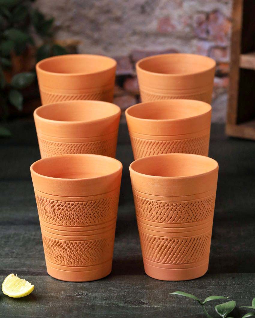 Terracotta Kohinoor Jumbo Glasses | 3 x 4 inches