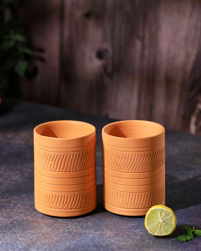 Terracotta Royal Jumbo Glasses | 3 x 4 inches
